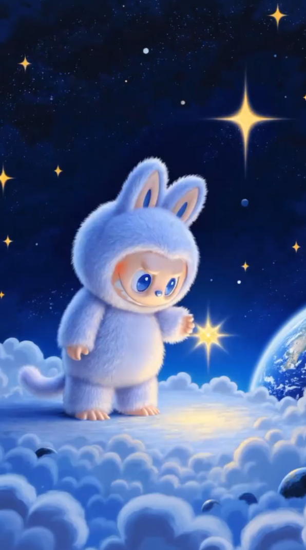 what color is the secret rare labubu