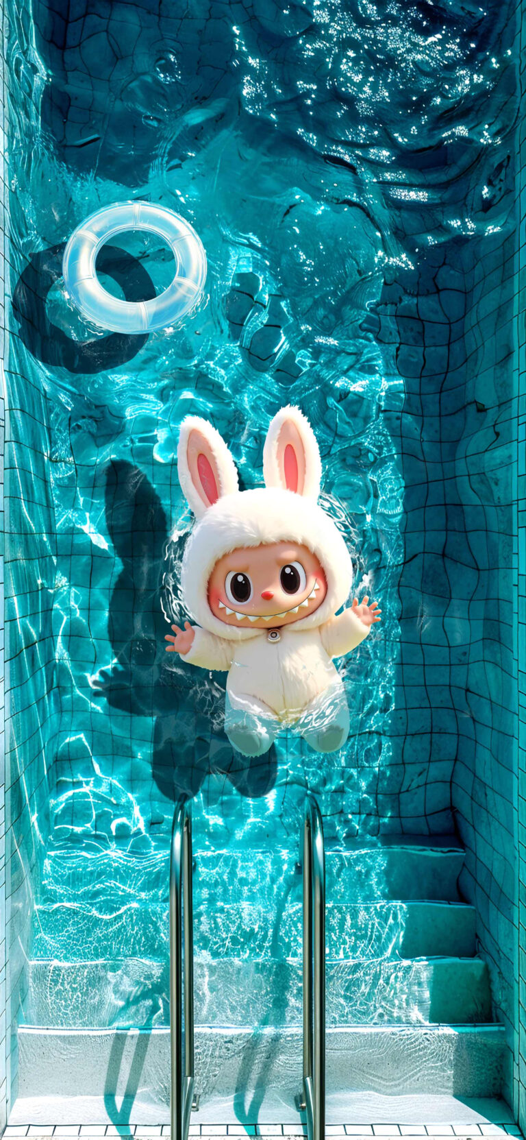 what does the back of a labubu look like Viral Sensation